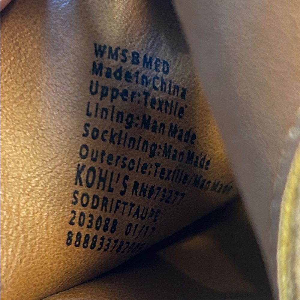 Tan/Brown Wedge Sandals - Picture 7 of 11